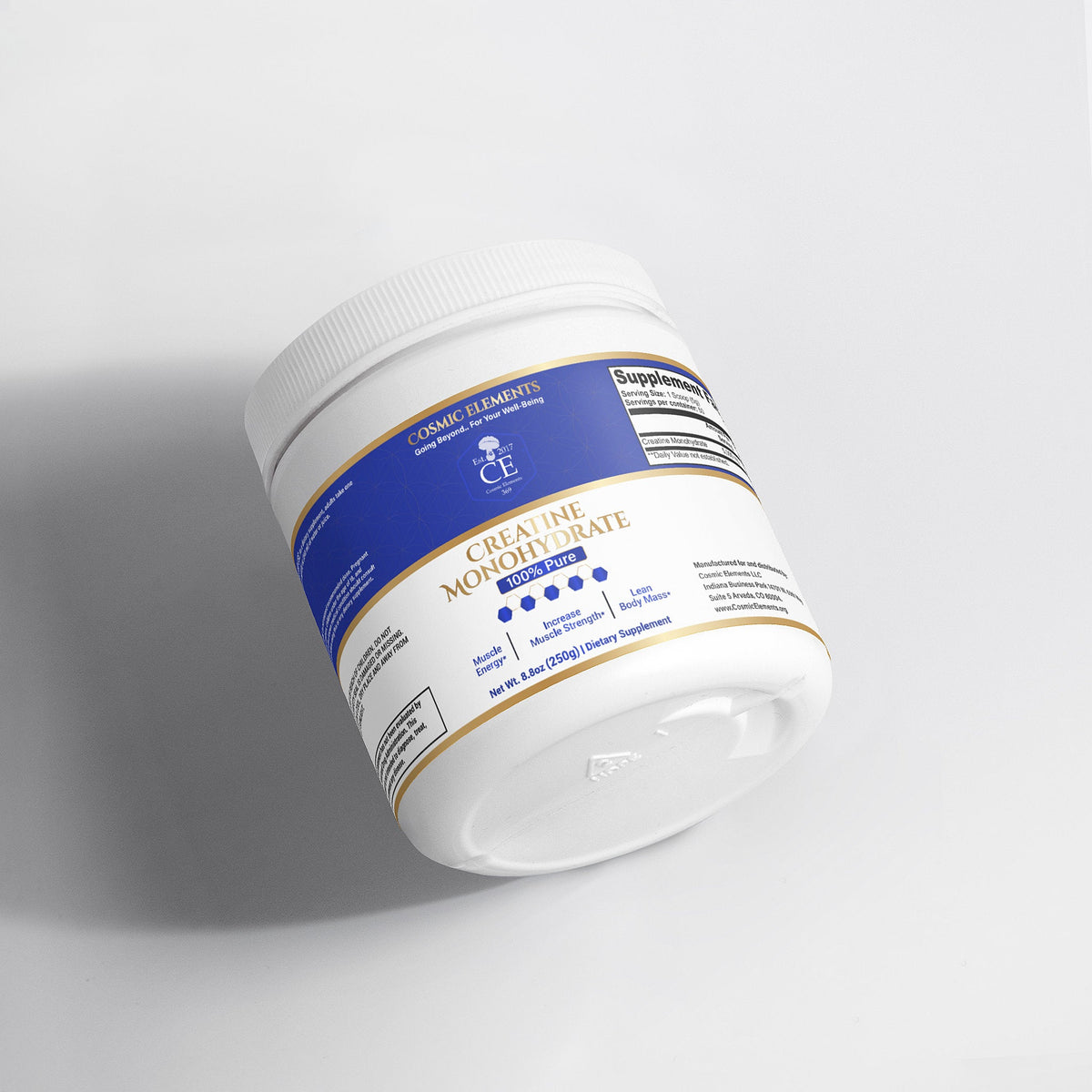 Cosmic Elements Creatine Monohydrate | Strength & Performance Support