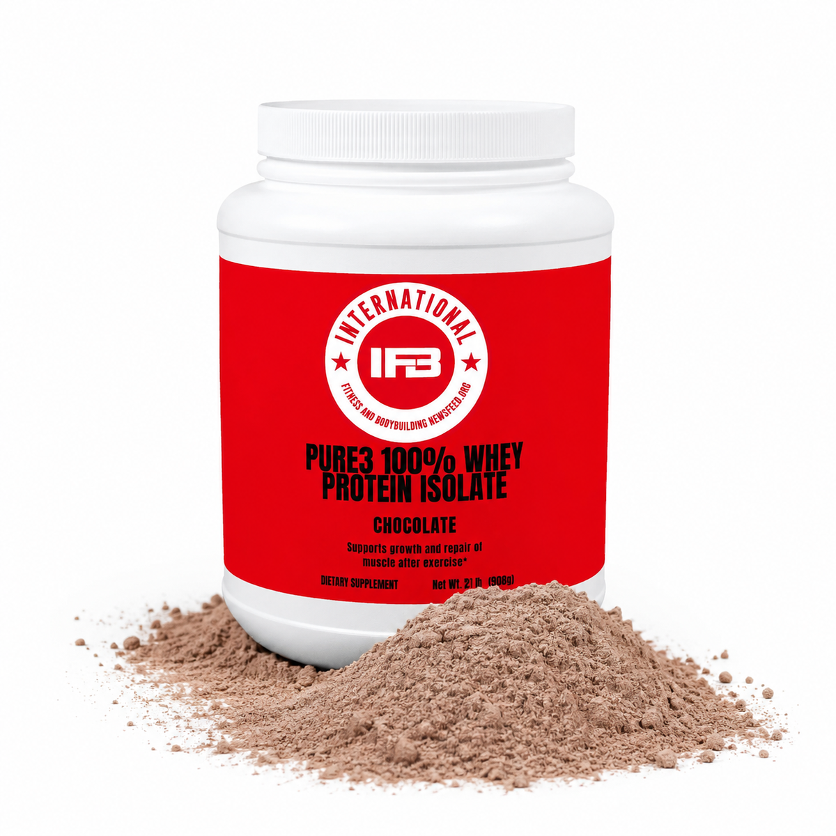 PURE3 100% WHEY PROTEIN ISOLATE (CHOCOLATE)