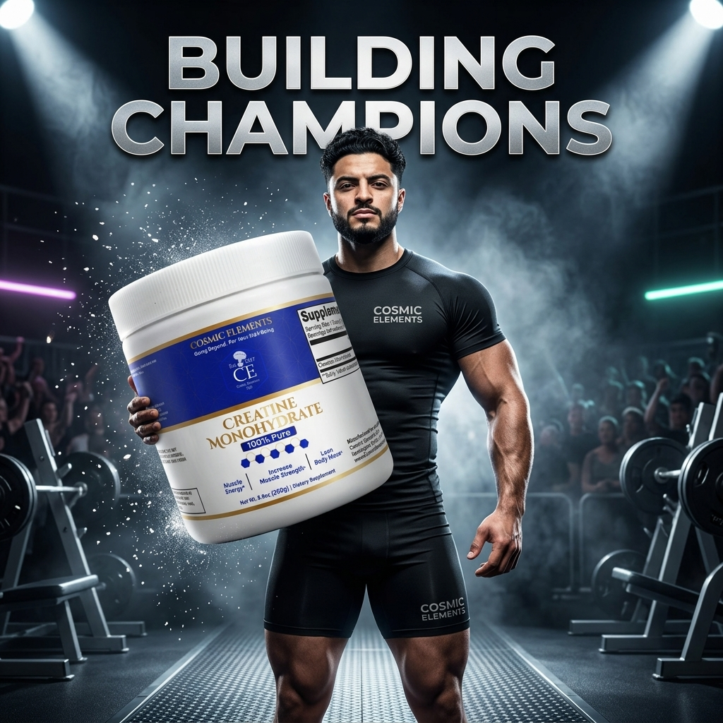 Cosmic Elements Creatine Monohydrate | Strength & Performance Support