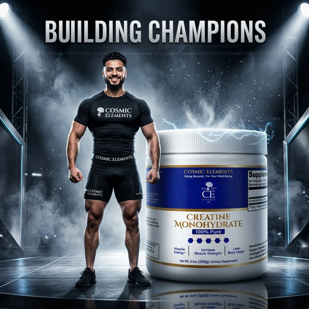Cosmic Elements Creatine Monohydrate | Strength & Performance Support