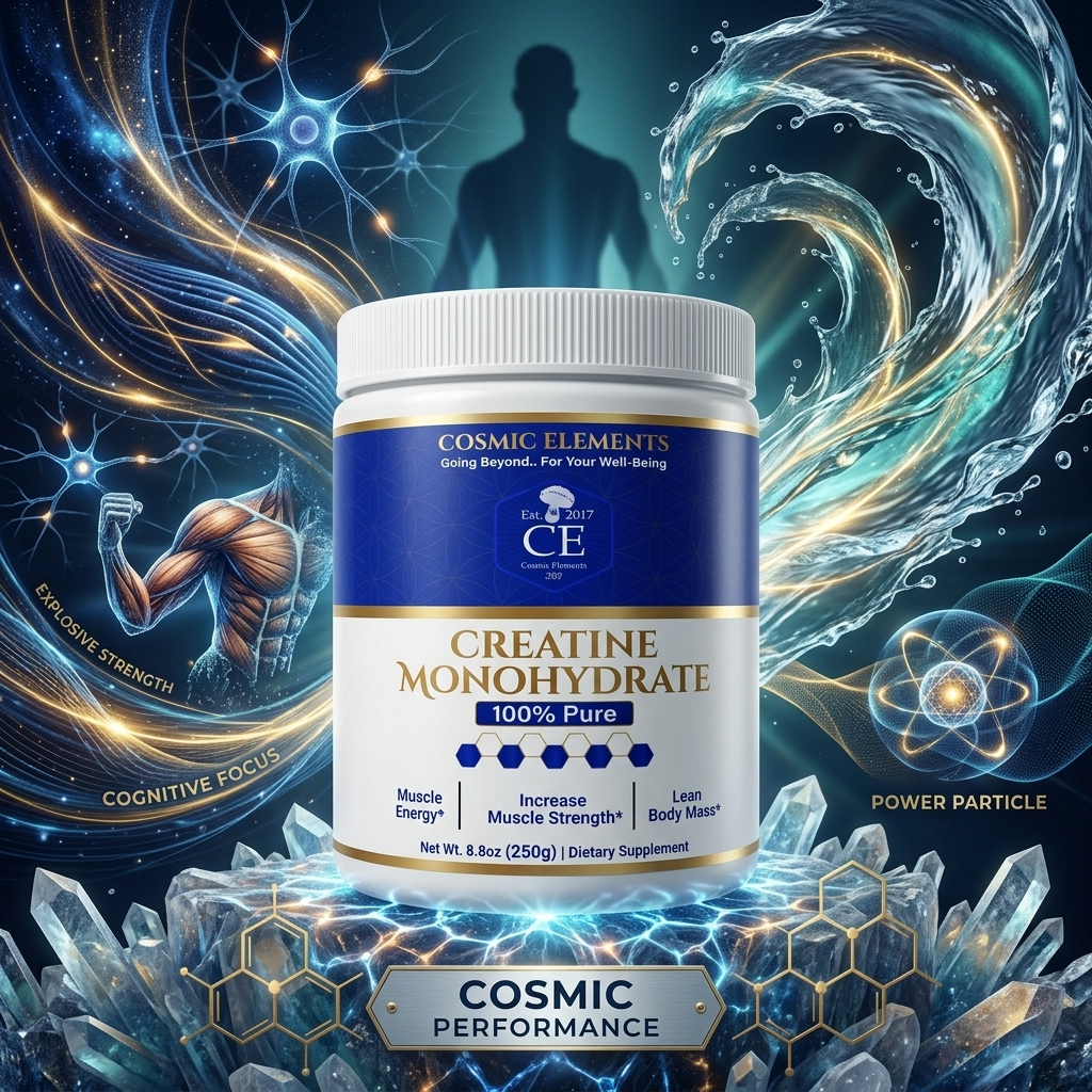 Cosmic Elements Creatine Monohydrate | Strength & Performance Support