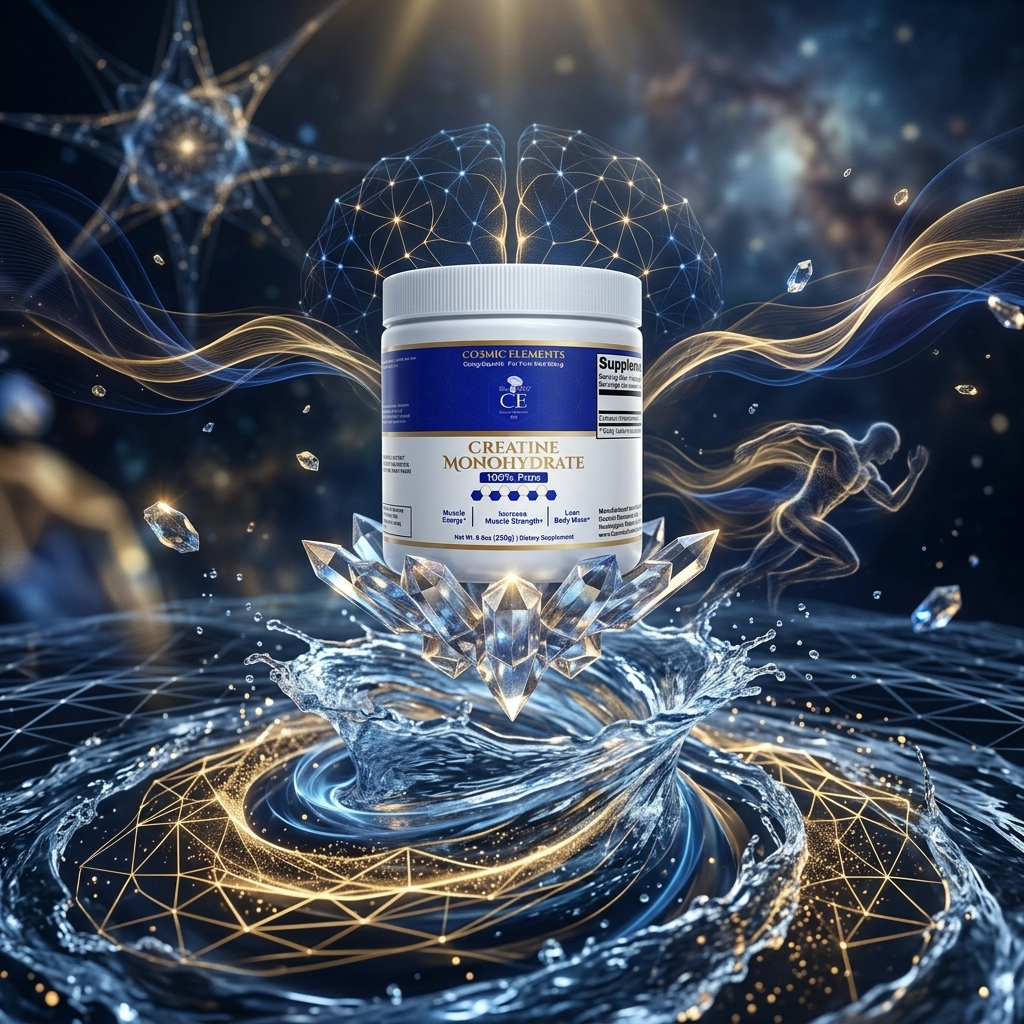 Cosmic Elements Creatine Monohydrate | Strength & Performance Support